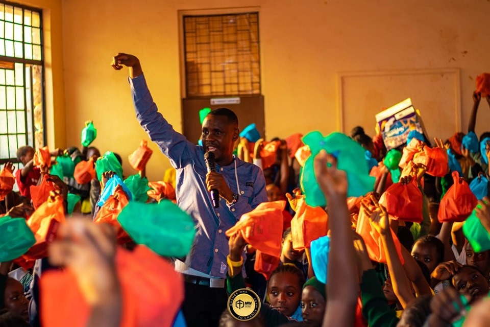 Students in a classroom